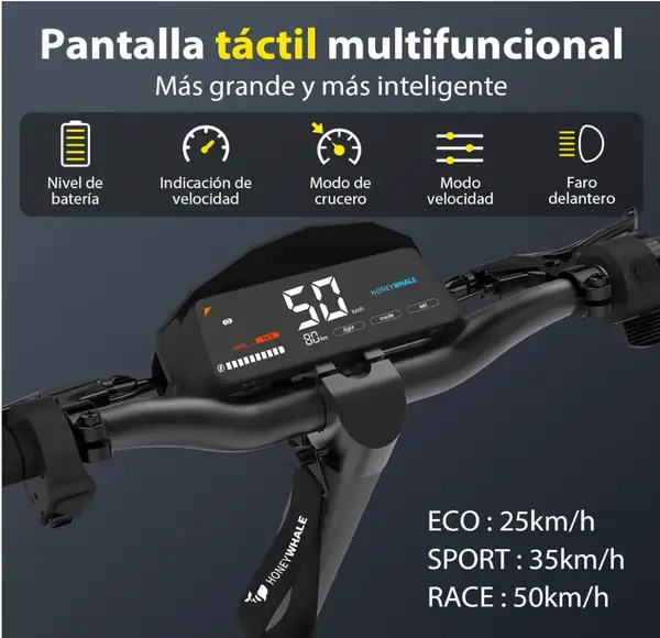 Honey Whale H2 - Trasera